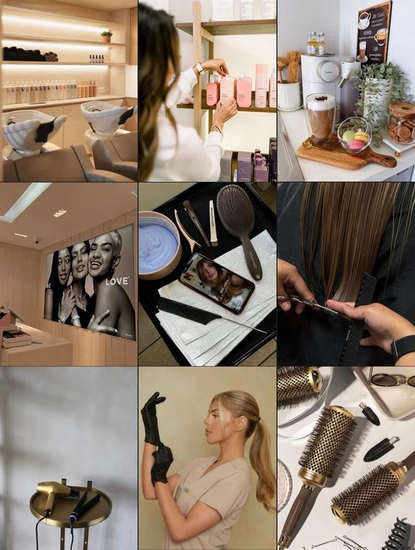 Feed grid for SLADKAYA beauty studio